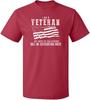 I am A Veteran My Oath Has No Expiration Mens Veteran design 100 cotton summer Oneck short sleeve printed mens Tshirt