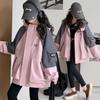 Girls' outerwear Spring and Autumn 2026 New Style Zhongda Children's Fashion Western style Hoodie Spring Korean Edition Stormtrooper