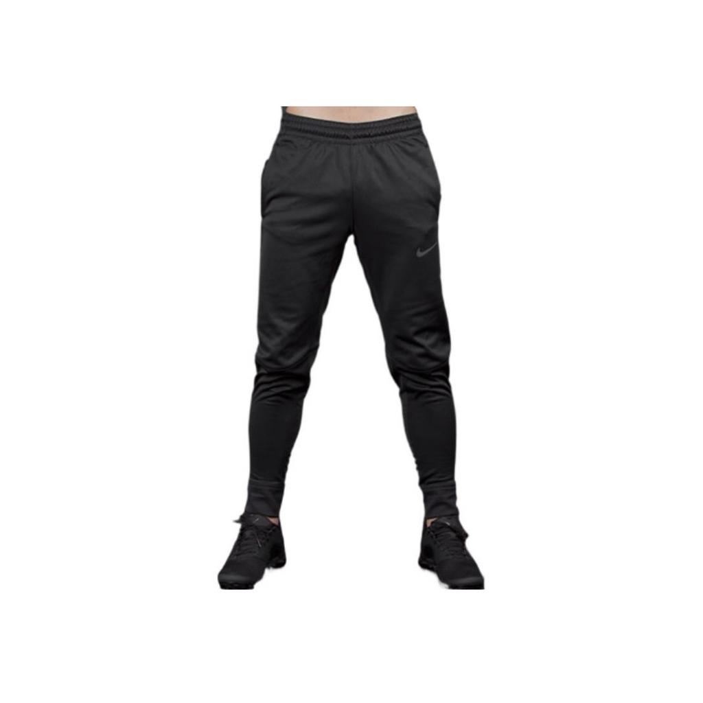 Nike Solid Color Logo Print Slim Fit Joggers Men Bottoms Black 916928-010