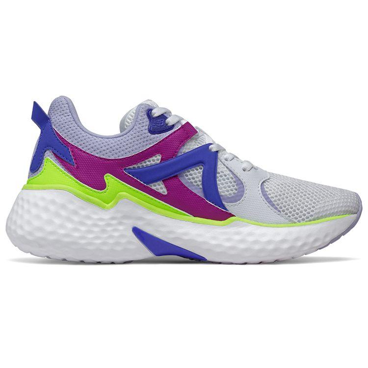 New Balance Nb Fresh Foam Yaru Повседневная сетка Амортизация Быстросохнущая Поддержка Низкий верх Кроссовки для бега Женские кроссовки Белый Фиолетовый WYARULP