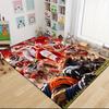 Kansas City Chiefs Victory Carpet Rug Soft Washable Anti Slip Home Living Room Sofa Mats Personalized Christmas Rug