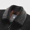 Men’s Chenille Winter Coat: Thickened Velvet Jacket for Middle-Aged & Elderly Dad