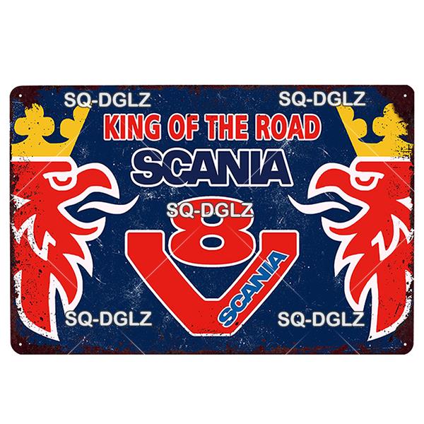 Металлическая табличка DAF Винтажная табличка Грузовик Жестяная табличка Настенный декор Для бара Паба Металлические изделия Ретро Вечеринка Постер Подарок На заказ Оптом