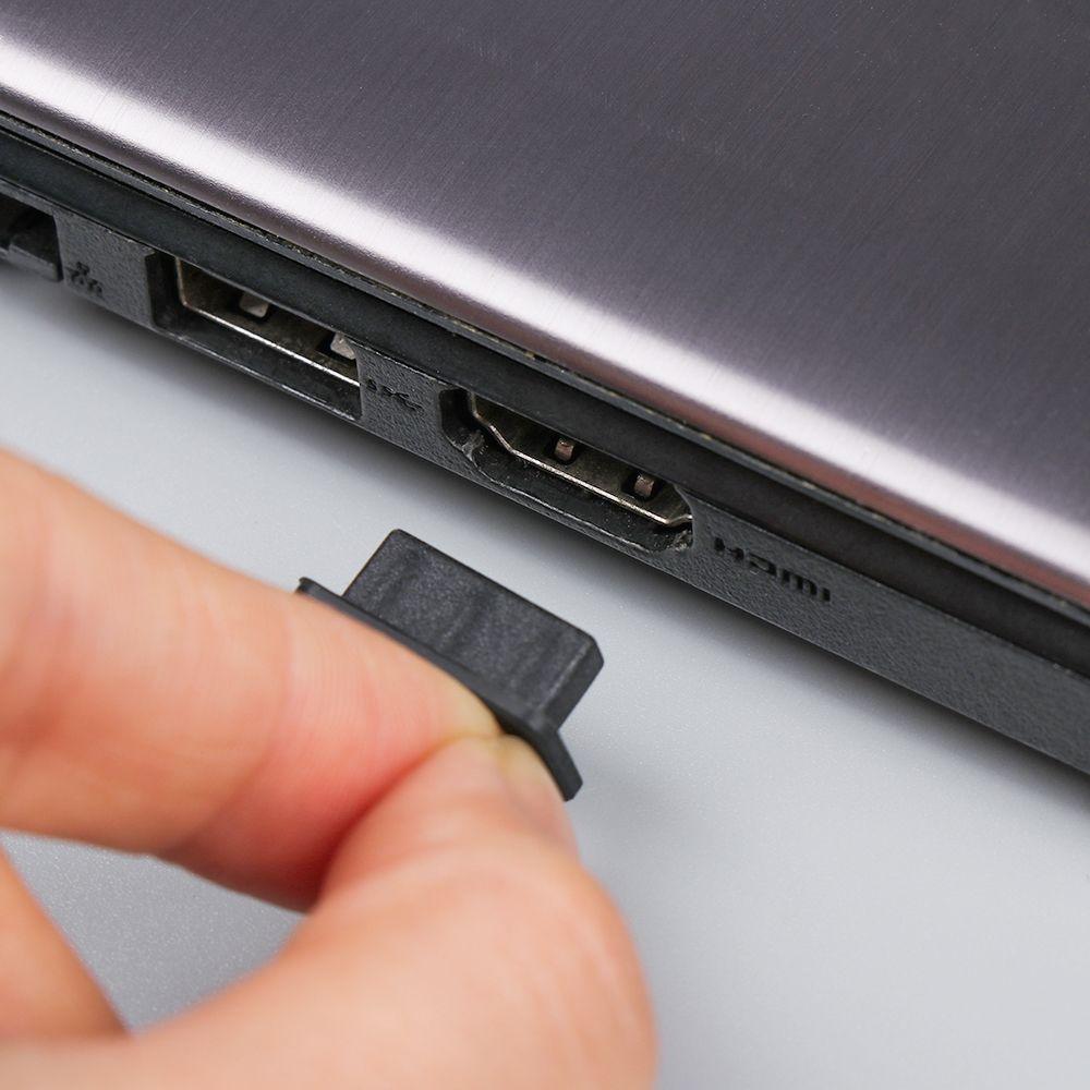 10 шт. Прочный износостойкий разъем HDMI-порт (гнездо) Силиконовая заглушка Пылезащитная крышка Заглушка от пыли