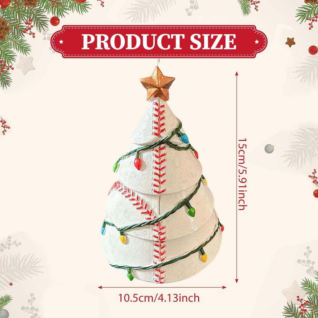 Футбольная рождественская елка Украшение Многоразовое Подарок Настольное украшение Фигурка Декоративное для Вечеринки Шара Любителей Спорта Настольное