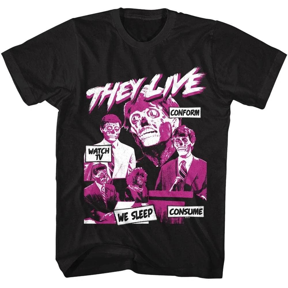 They Live Watch TV Conform Men's T Shirt