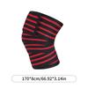 1PCS Knee Wraps Men Fitness Weight Lifting Elastic Knee Knee Bands Strap Pad Support Compressio I4O7