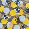 100pcs Paper Bumble Bee Confetti Cartoon Bee Theme Decoration Bee Hive Confetti Birthday Party
