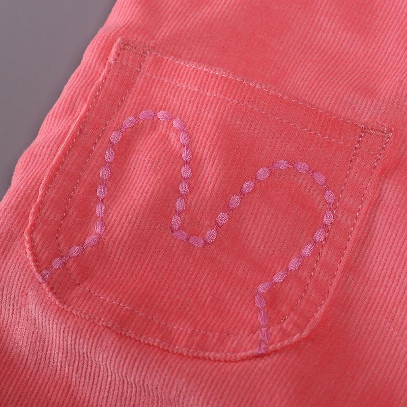 Children's Cartoon Five Bears & Rabbits Denim Overalls for Spring/Autumn