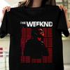 Подарок The Weeknd для фанатов Черная футболка Хлопок Все размеры Унисекс Унисекс футболка