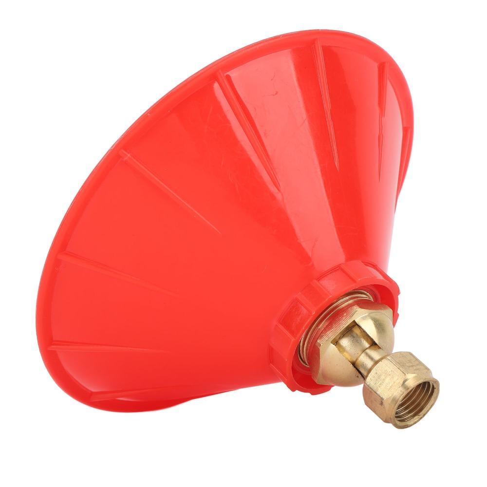 Plastic Copper Mist Spraying Nozzle Round High Pressure Sprayer Nozzle Outdoor Watering