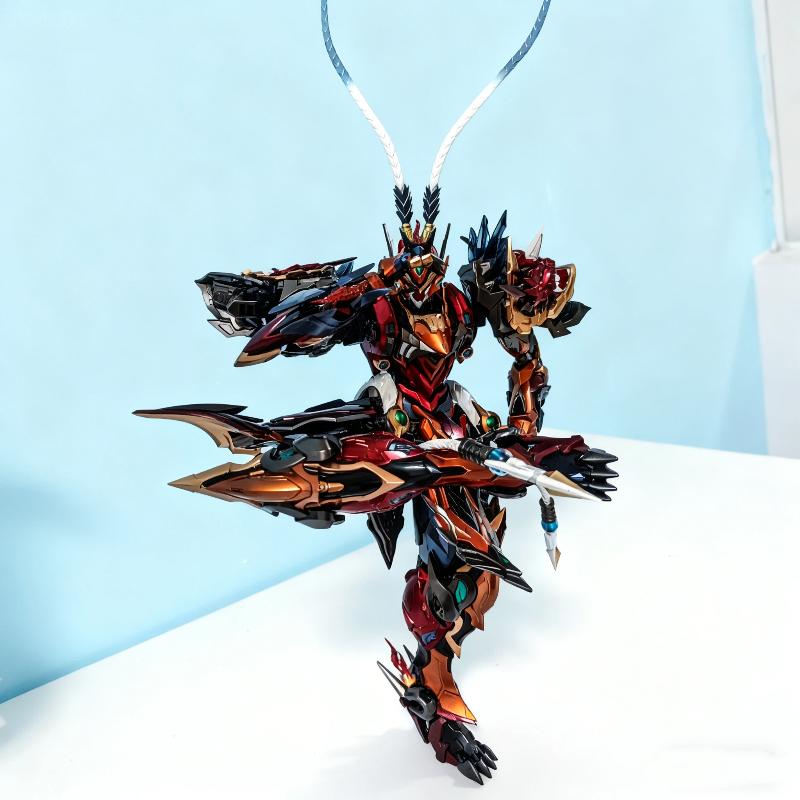 Motor Nuclear 1/72 Король Обезьян Сунь Укун Сборная Модель Набор Фигурка Действия Покрашенный Меха С Деталями Эффектов Коллекционная Игрушка Подарок Мальчику