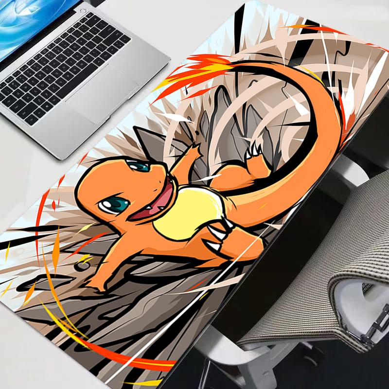 Mouse pad Computer Speed type carpet mat for esports Pokemon Pikachu players Laptop Keyboard Mousepad Office Desk Mat