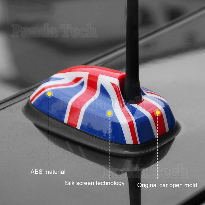1 x ABS автомобильная антенна декоративная крышка чехол наклейка для Mini Cooper Hardtop F55 хэтчбек F56 JCW