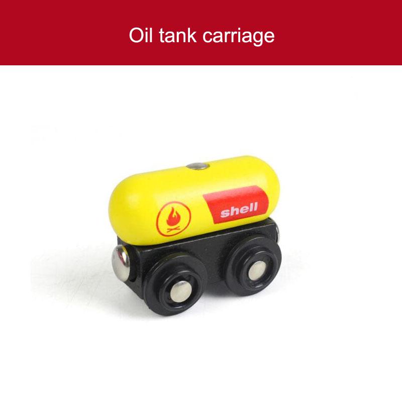 Деревянный магнитный поезд игрушечный локомотив деревянная железнодорожная машина аксессуары игрушки для детей подарки Fit Wood Biro Thomas Tracks