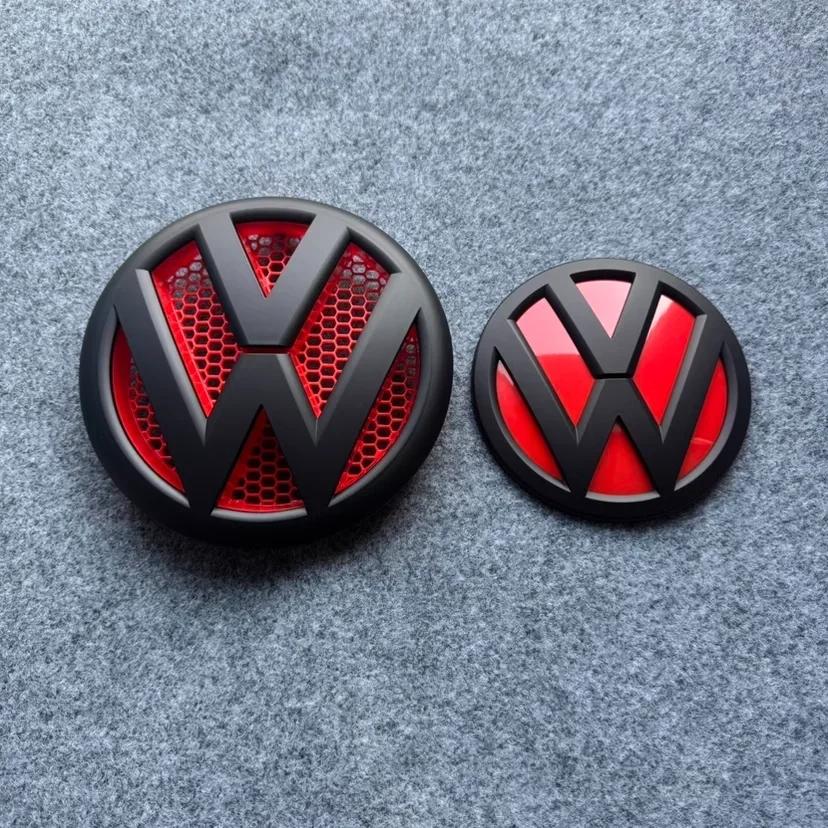 VW GTI GOLF 2026 Горячее Для VW VOLKSWAGEN Volkswagen Multivan T5 2011-2015 3D Передний Задний Значок-Эмблема Автомобиля Набор, ABS Авто Логотип Замена