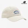 New Balance Хлопковая бейсболка 6-панельная сезонная белая Sg0310