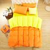 Elegant And Timeless Bedroom Pure Color Duvet Cover Pillowcases Quilt Cover Bedding Set