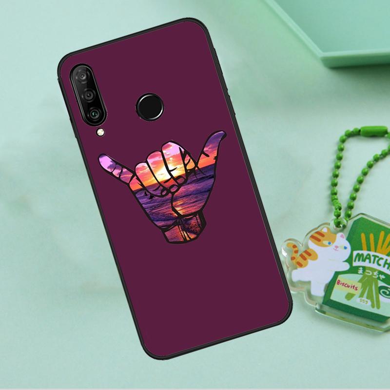 Чехол для Huawei Nova Y90 Y70 Y60 Y61 Y91 Y72 9 10 SE 12i 12s 11i 5T P60 Pro P20 P30 P40 Lite с рисунком Серфер Surf Hang Loose