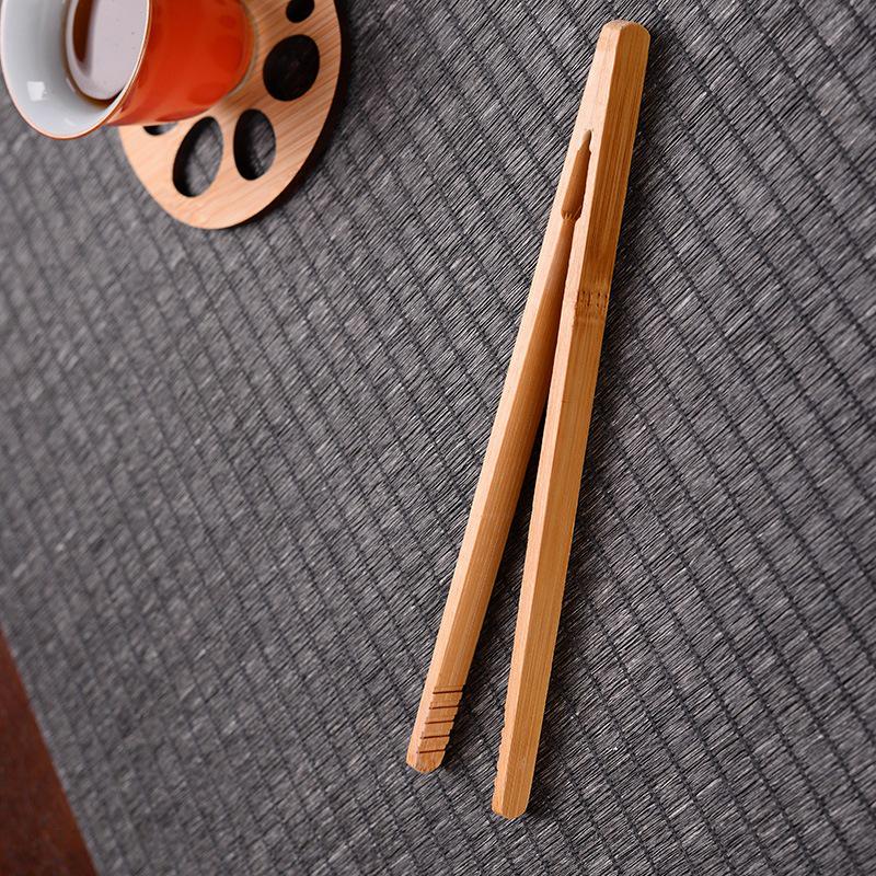 Бамбуковые пинцеты и изогнутые зажимы для чайных сервизов и церемониальных принадлежностей