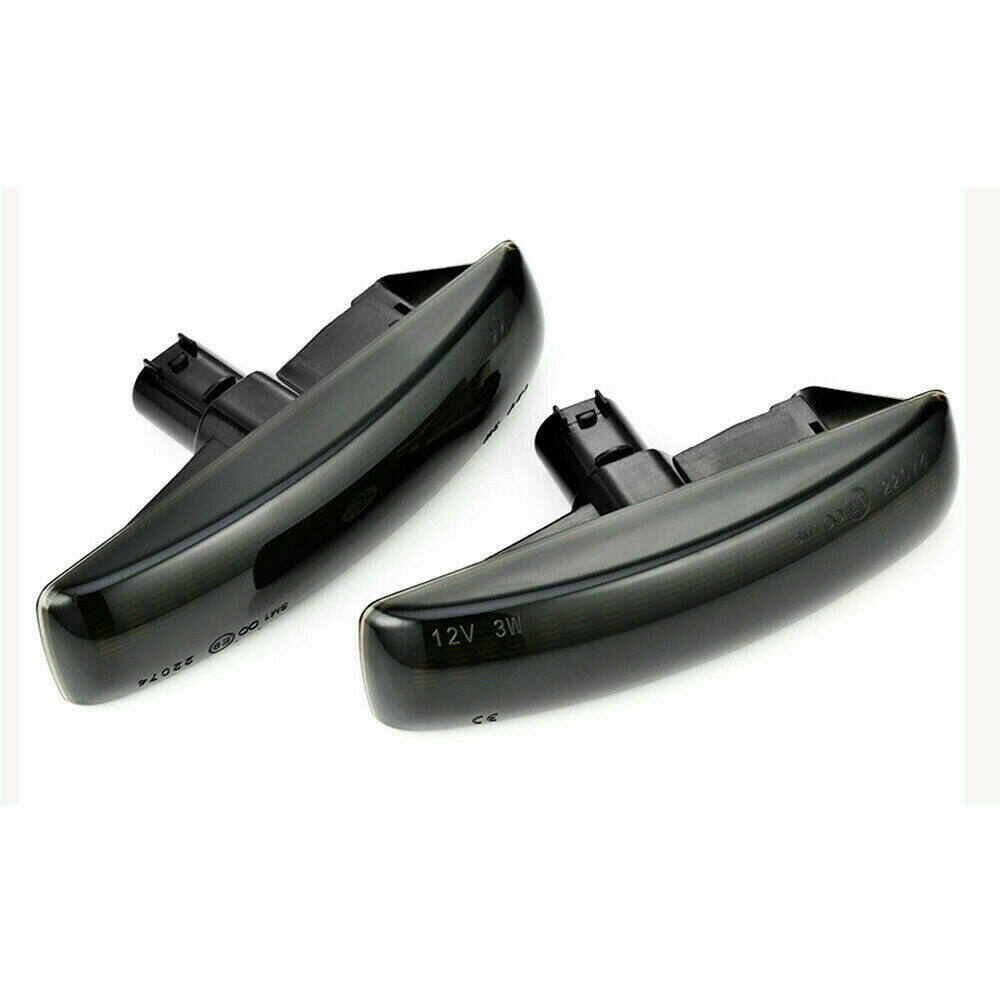 2X динамические светодиодные боковые габаритные фонари, плавный указатель поворота, боковой повторитель лампы, панельная лампа Land Rover