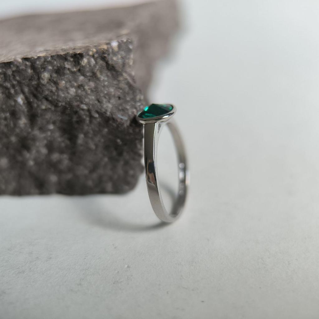 Silver Ring with Cubic Zirconia, Product Weight 1.39 G (60002206)