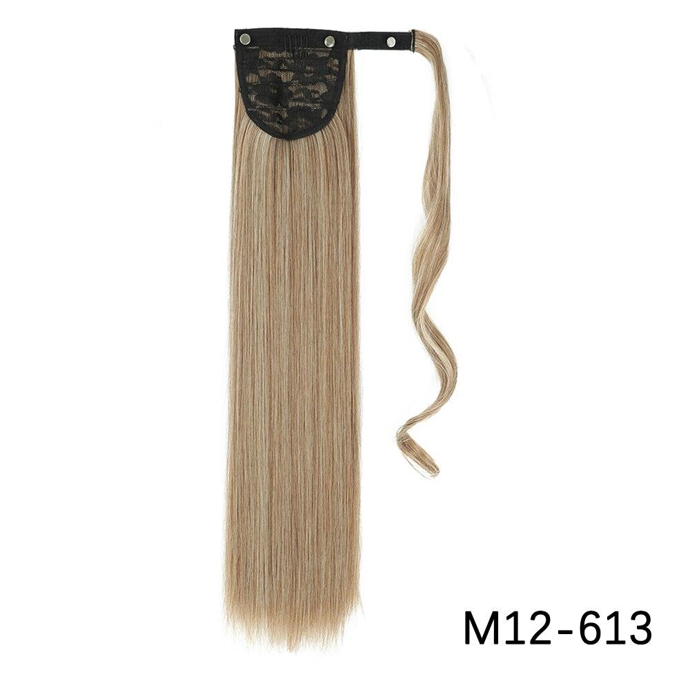 MERISIHAIR Длинные прямые волосы для наращивания с запахом, синтетическое волокно, повседневная одежда, длинный прямой шиньон для косплея, наращивание хвоста