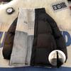 New Double-sided Wear Plus Fleece Thickened Cotton-padded Coat Couples Wear Two-sided Coat Men and Women's Coat Korean Coat