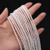 A Freshwater Pearl Round Small Pearl Beads 3-4mm For Jewelry Making DIY Necklace Braclet Earrings Accessory