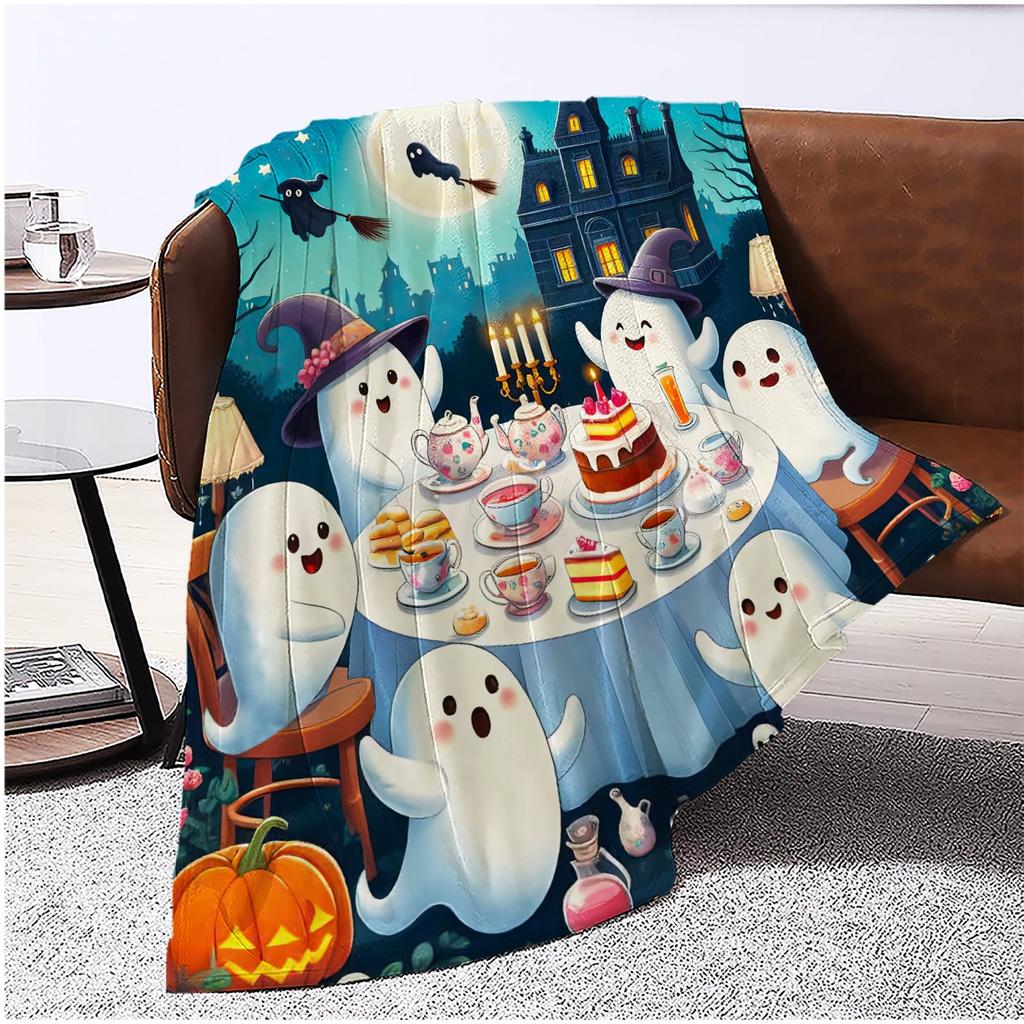 Halloween Print Blanket