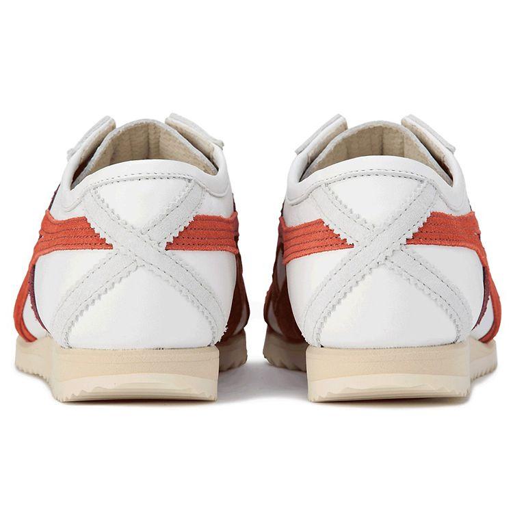 Onitsuka Tiger Limber 66 Prestige White Orange Red Women's Low Top Retro Lifestyle Sneakers 1182A096-102