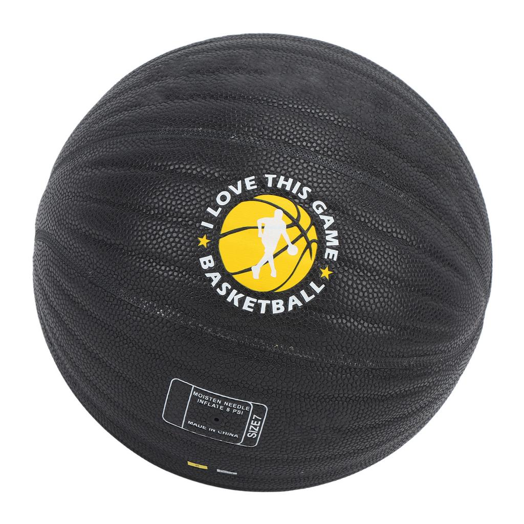 Weighted Training Basketball PU Rebound Well Size 7 Heavy Trainer Basketball for Men Women White Word 1kg 2.2lb