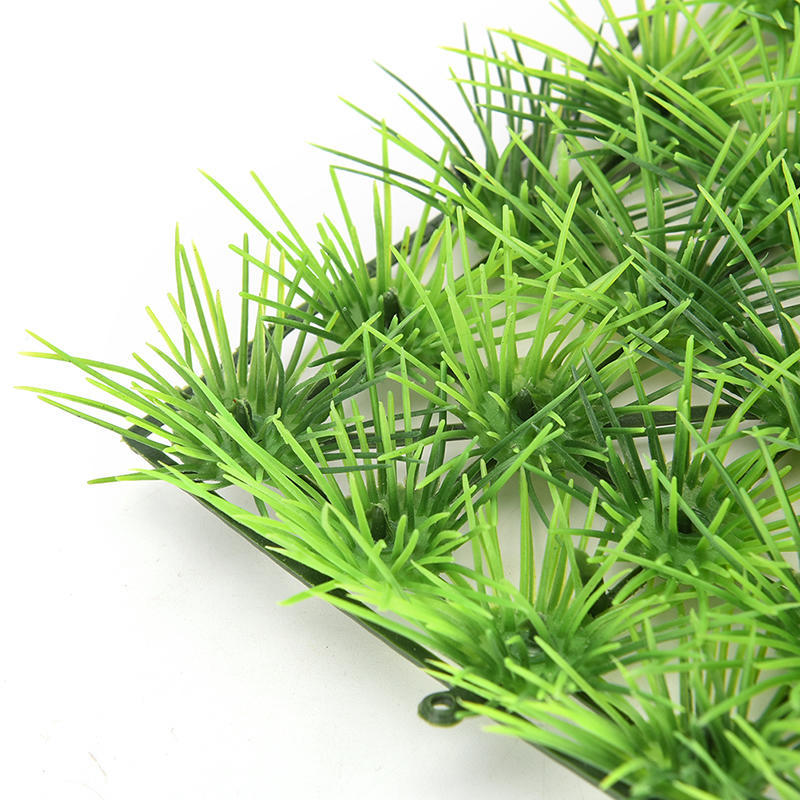 Искусственная вода Водная Зеленая трава Завод Газон Аквариум Пейзаж Аквариум