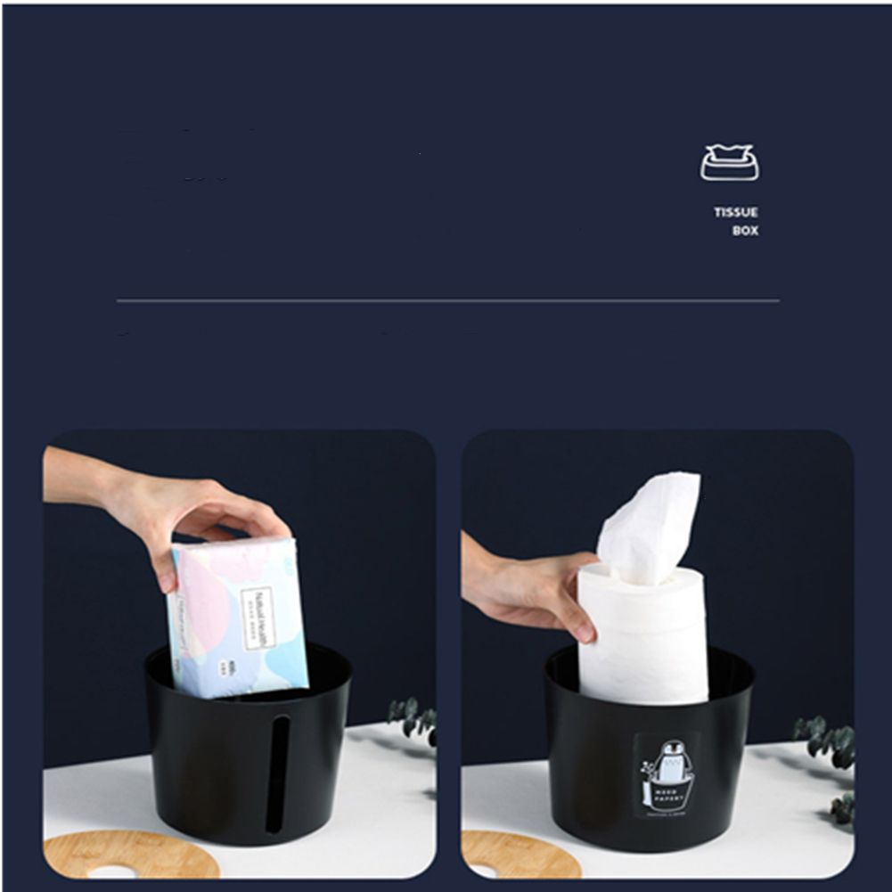 Коробка для хранения, круглая коробка для рулонов бумаги, бамбуковый чехол, коробка для салфеток, чехол для хранения, коробка для рулонов бумажных салфеток