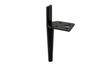 Set of 4 sofa legs, black pin, height 15 cm