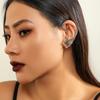 Personality Contour Scorpion Curved Stud Earrings Female, Sweet Cool Hip Hop Metal Three-dimensional Earrings Earbone Jewelry