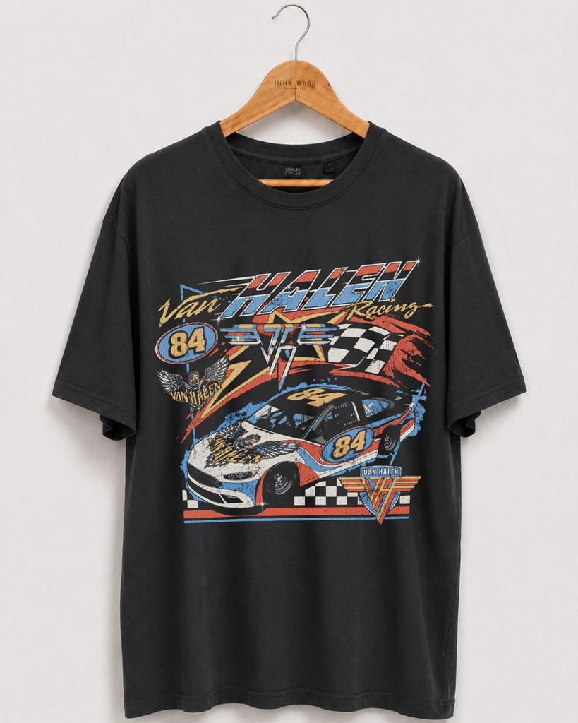 Unisex Vintage Race Car Graphic T-Shirt, Retro Racing Tee, Vintage T-Shirt