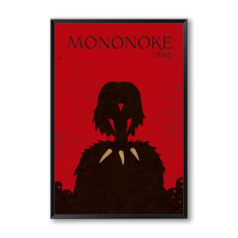 Коллекция японских анимационных фильмов, холст, живопись, художественный принт, постер, изображение, домашний декор, фреска