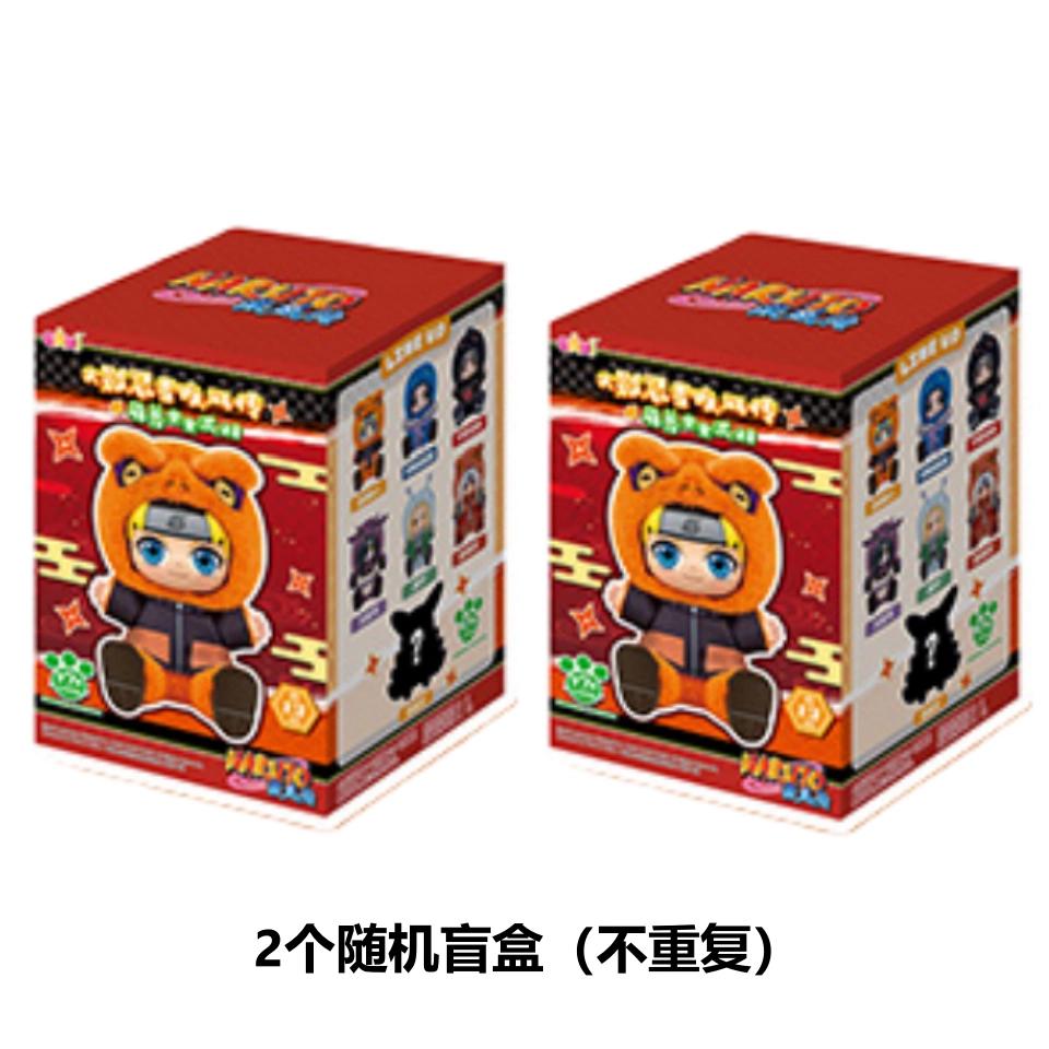 В наличии Eaki Naruto V2 Слепой бокс Shippuden Вечеринка Зверей Пижамы Naruto kawai Аниме Подвижная Фигурка Итачи Узумаки Рождественский Подарок