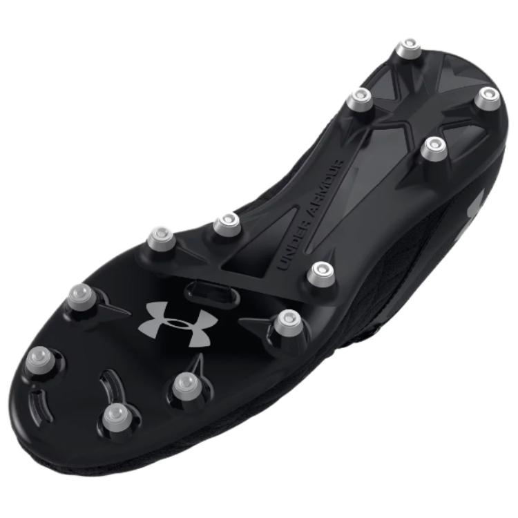 Under Armour Кроссовки унисекс Magnetico Select 3 FG Black Metallic Silver 3027039-001