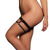CELESTE Black Garter - The Desire - Garters and Garter Belts