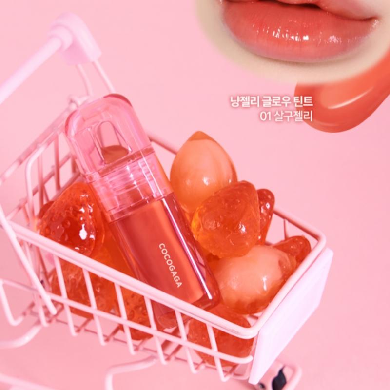 Daiso Coco Ga By Forencosse Night Jelly Glow Tint  03 Rose Jelly 