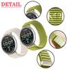 Нейлоновый ремешок для Amazfit Active 2 Регулируемый сменный браслет для Amazfit Active2 Squar/GTR Mini/bip3/GTS Аксессуары для ремешка