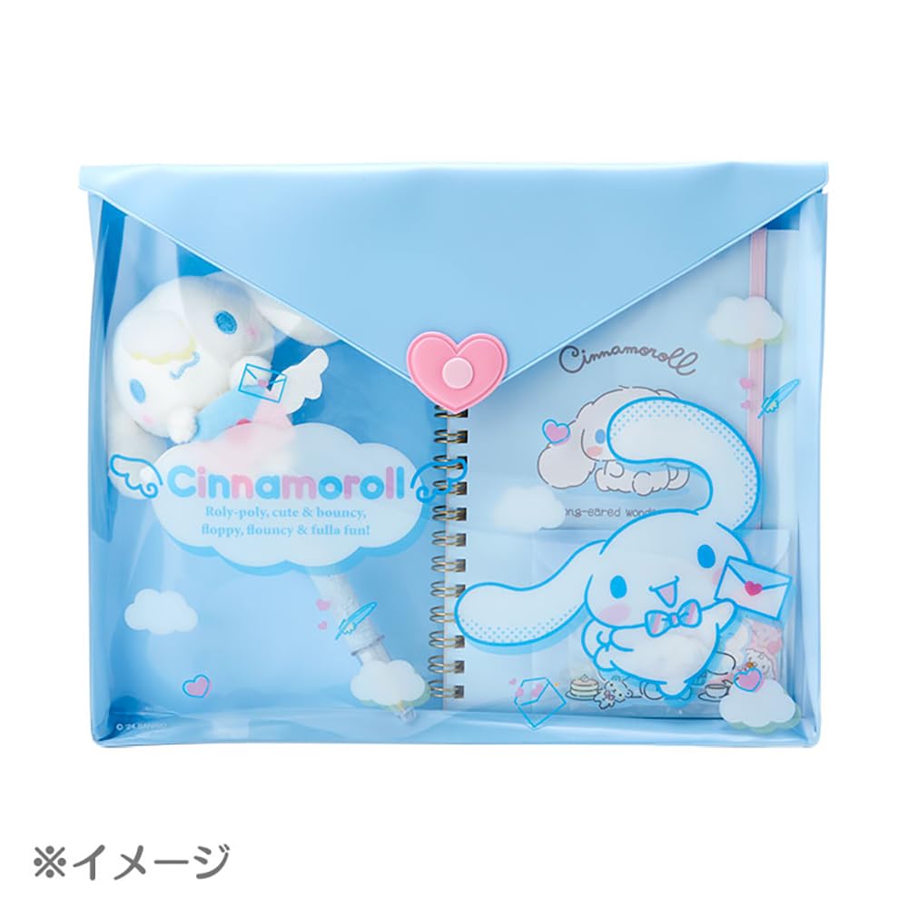 Sanrio Sanrio Cinnamoroll Clear Multi Pouch Letter Flat Pouch Cinnamoroll 20 X X 3cm Character SANRIO 101869 (SANRIO) 26.5
