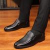 Cartelo Crocodile Men's Business Casual Slip-On Leather Shoes