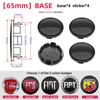 4pcs 55mm 60mm 65mm 68mm Car Styling Wheel Center Cap Hub Covers Badge for Fiat Punto Abarth 500 Stilo Ducato Palio l Bravo Doblo