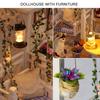Миниатюра с мебелью DIY Деревянный набор Мини Дом Подарки для детей