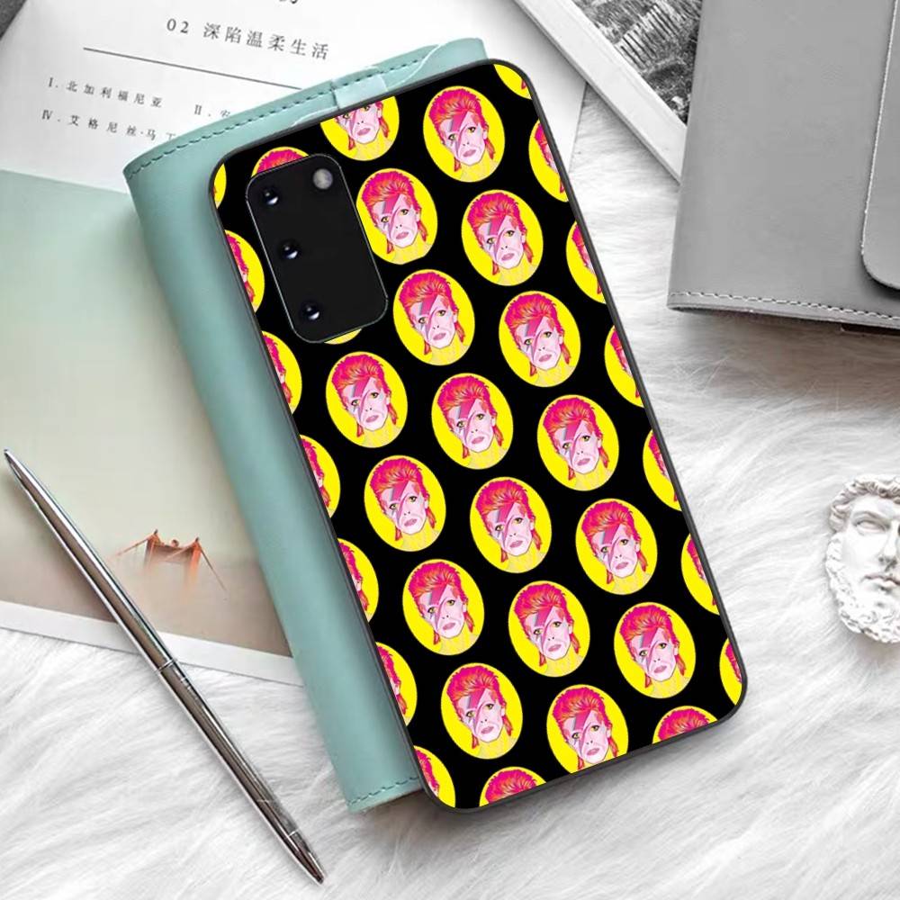 D-David Singer B-Bowie Phone Case For Samsung S 24 Fe 25 Ultra Plus 20 Lite 21 30 22 23 24 22 Ultra 5G Fundas