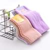 Coral Fleece Warp Knit Lace Towel: Absorbent 30x30cm Kitchen Wipe Cloth