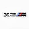 SQLI6 ABS Car Trunk Badge Emblem M Series Numbers For BMW X3M X2M X5M M6 X4M F48 G01 E84 E83 F39 F10 F30 G11 Auto Tuning Accessories